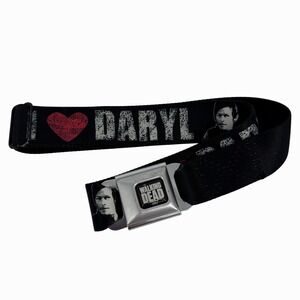 Buckle Down The Walking Dead I Love Daryl Dixon Seatbelt Belt OS Adjustable